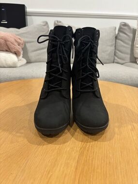 Timberland Tillston ankle boots in black nubuck size 6,5 US
